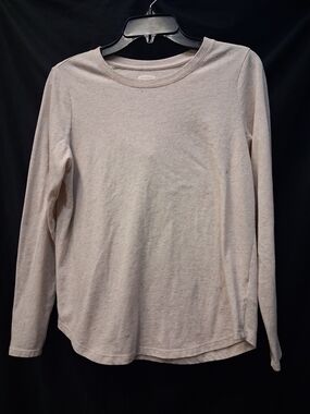 Old Navy Speckled Cream Crewneck Tee